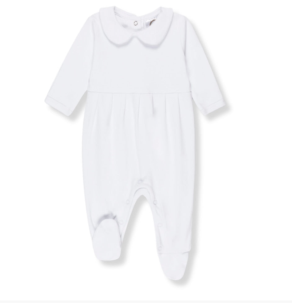 Christmas Peter Pan Collar Footie