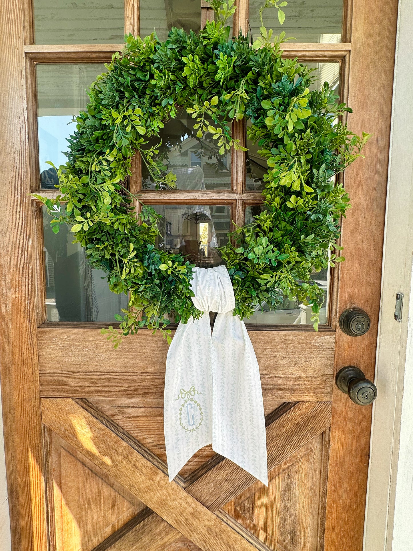 Easter Wreath Sash