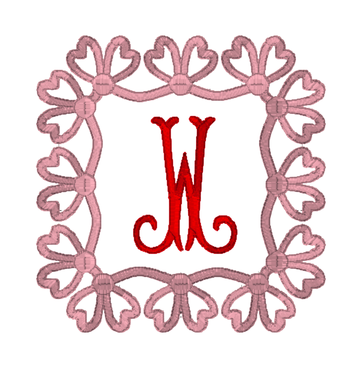 Valentine- Wreath Sash