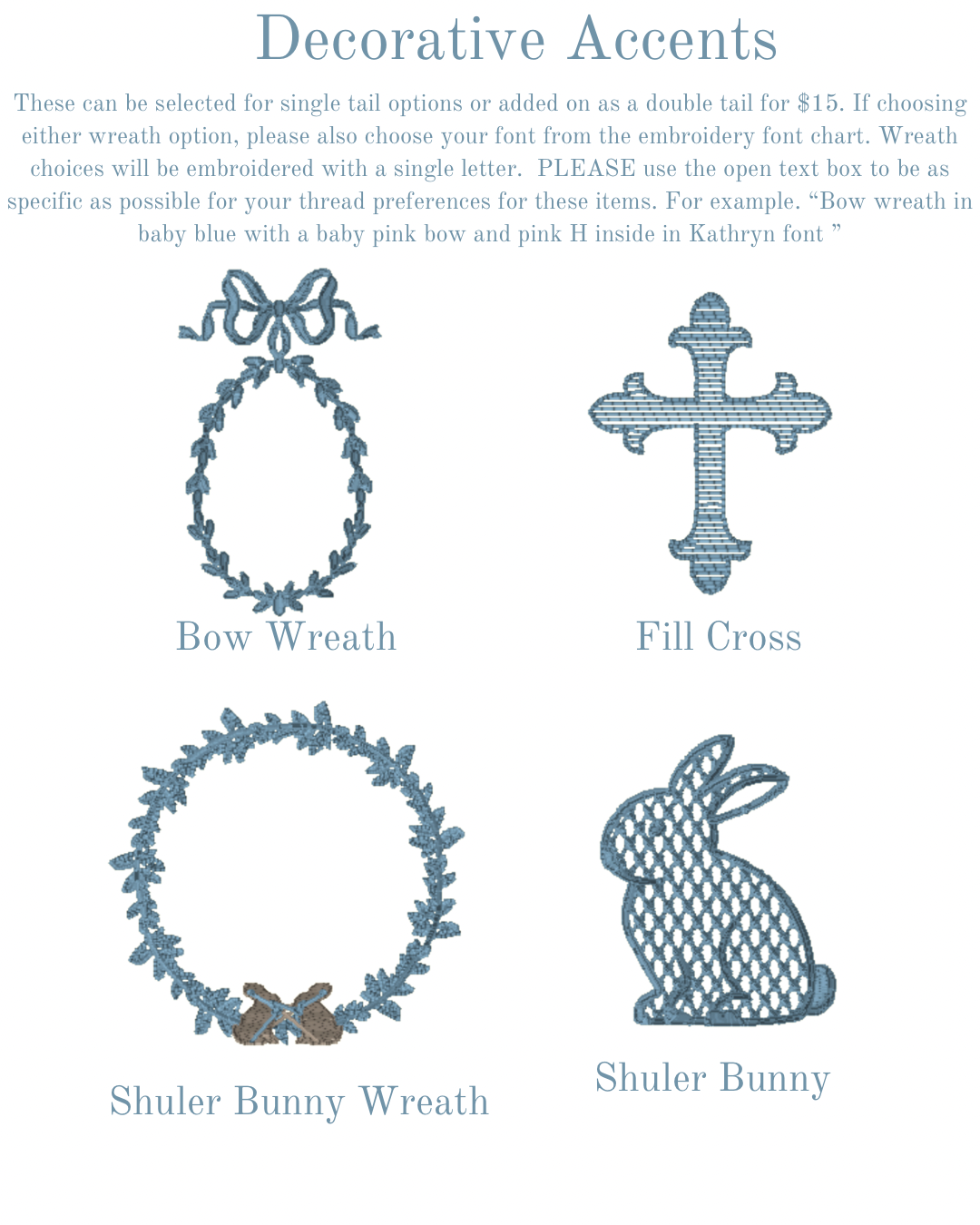 Easter Wreath Sash