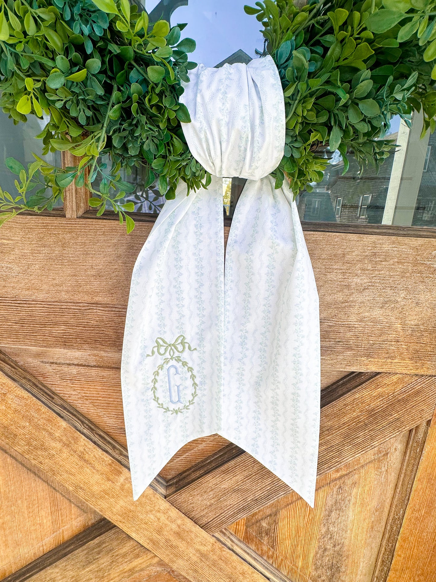 Easter Wreath Sash