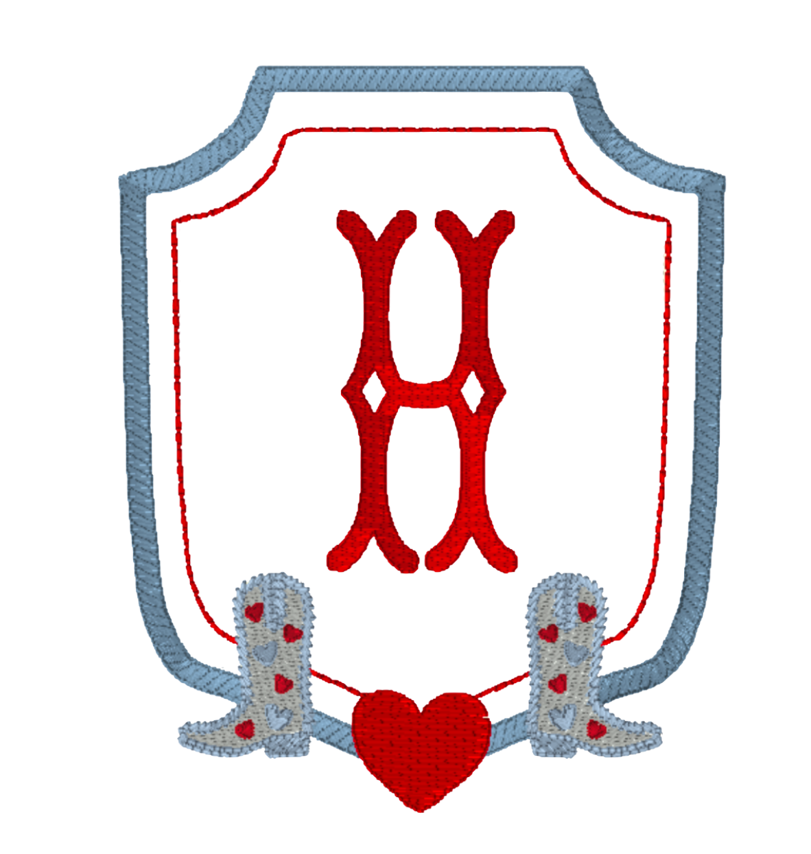 Boys Footie- Valentine's Day Collection