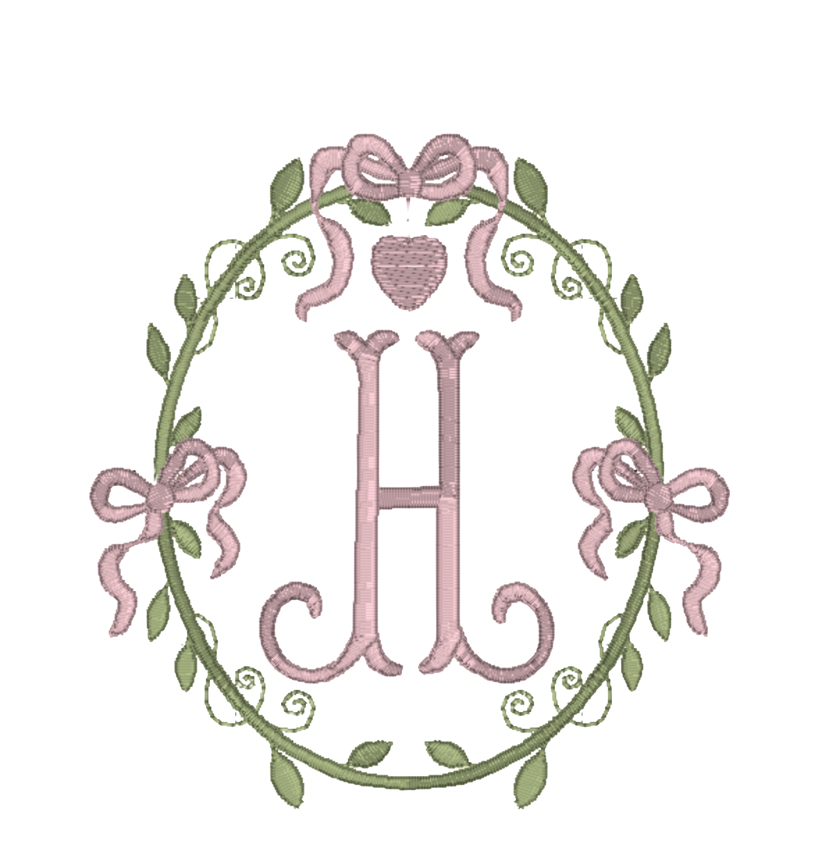 Valentine- Wreath Sash