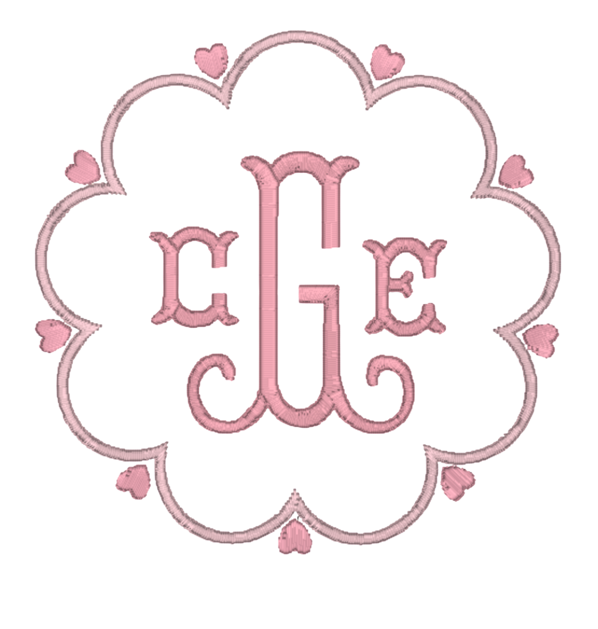 Valentine- Wreath Sash