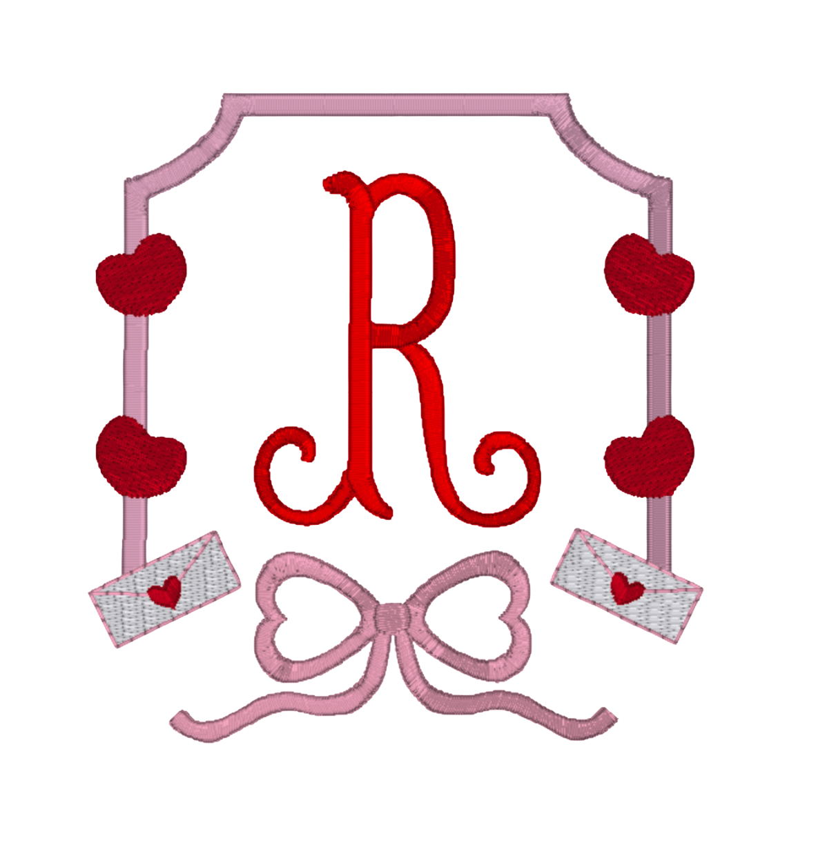 Valentine- Wreath Sash