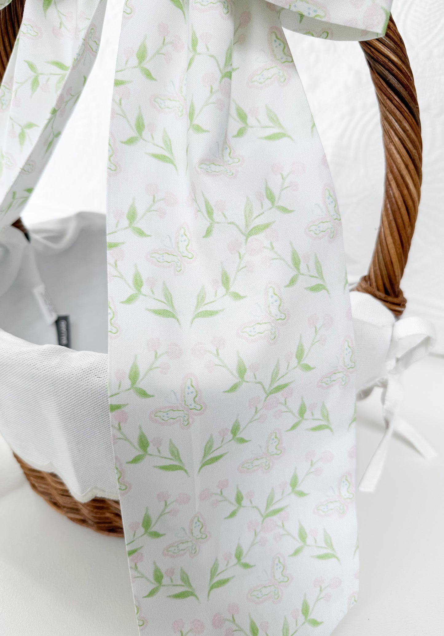 Whimsy By Angela- Butterfly Hydrangea Garden- Easter Bow