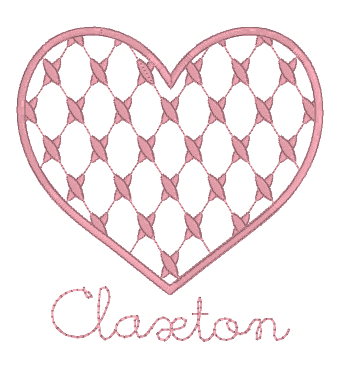 Valentine- Wreath Sash