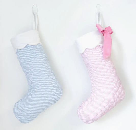 Scalloped Christmas Stocking