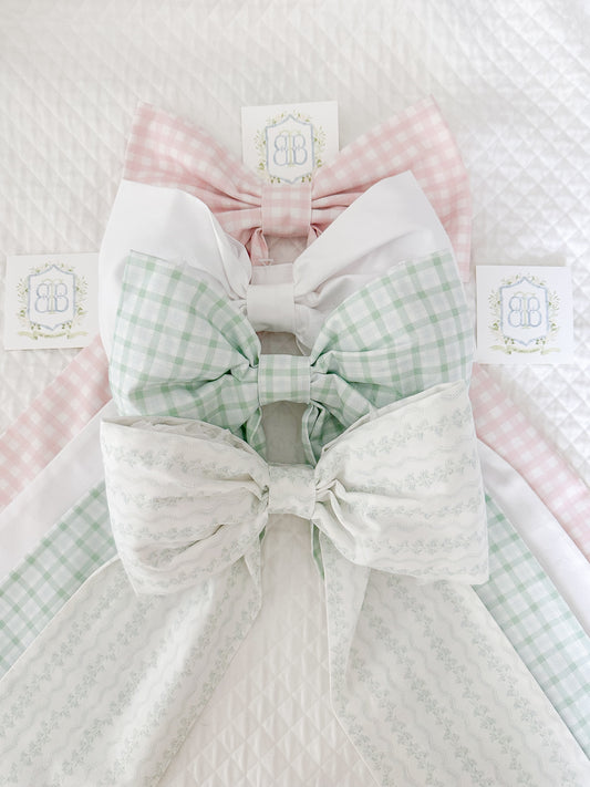 Christmas Bow Tree Topper