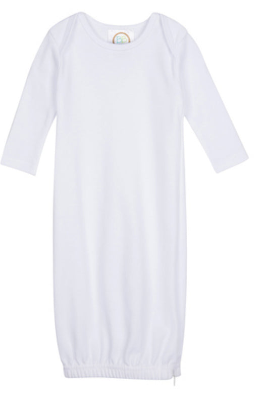 Christmas Infant Gown with zipper